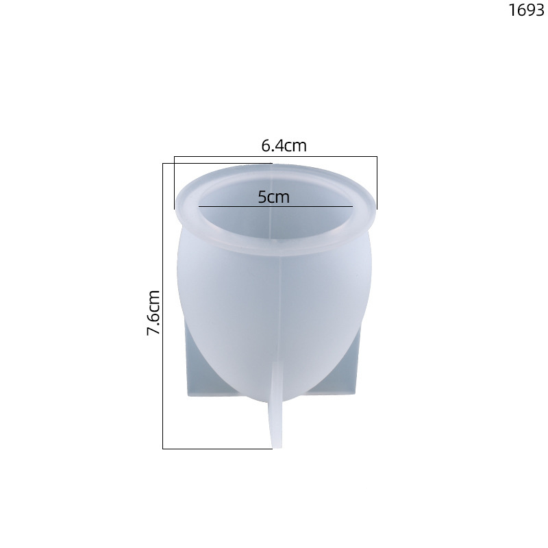 Egg / Chalice Cup Silicone Resin Mold โ photo 2