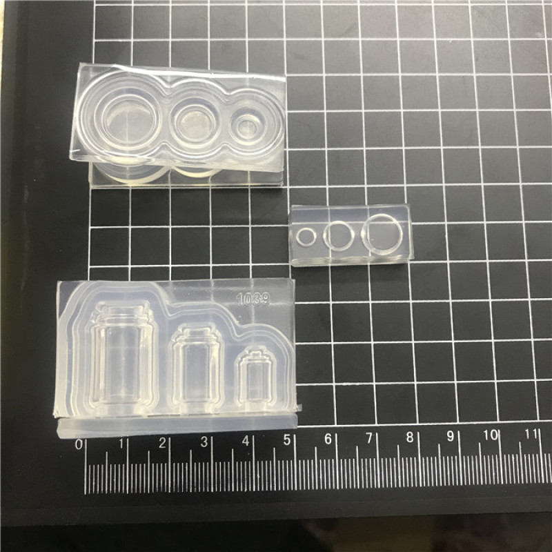 Mini Jar & Ring Silicone Resin Molds