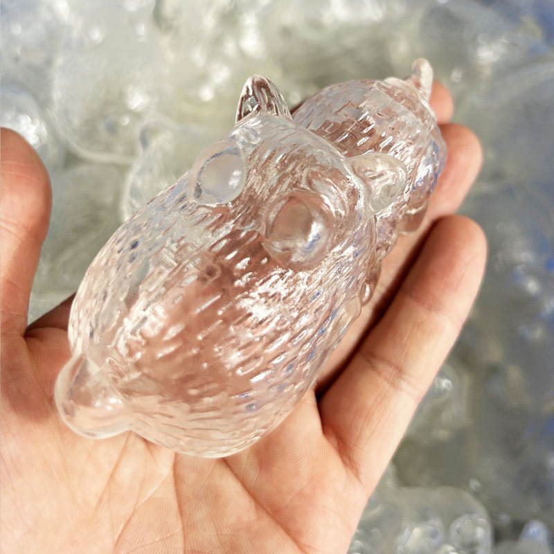 Empty Dog Shape Squishy Shell for DIY Filling