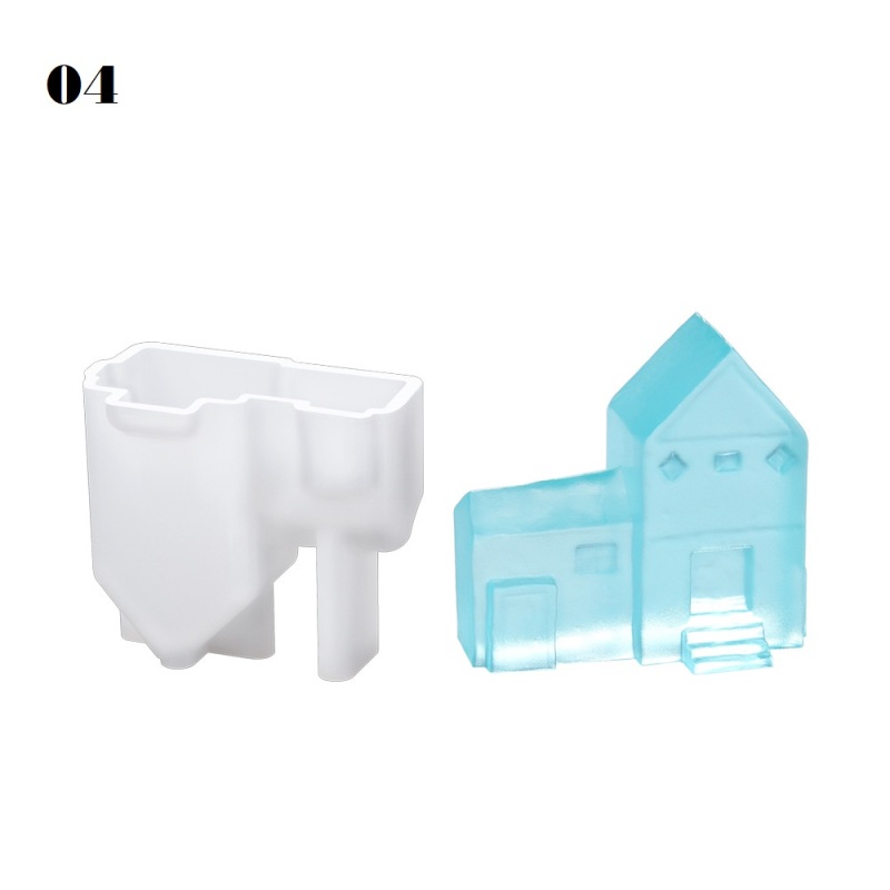 Little House Silicone Resin Mold, 3D โ photo 4