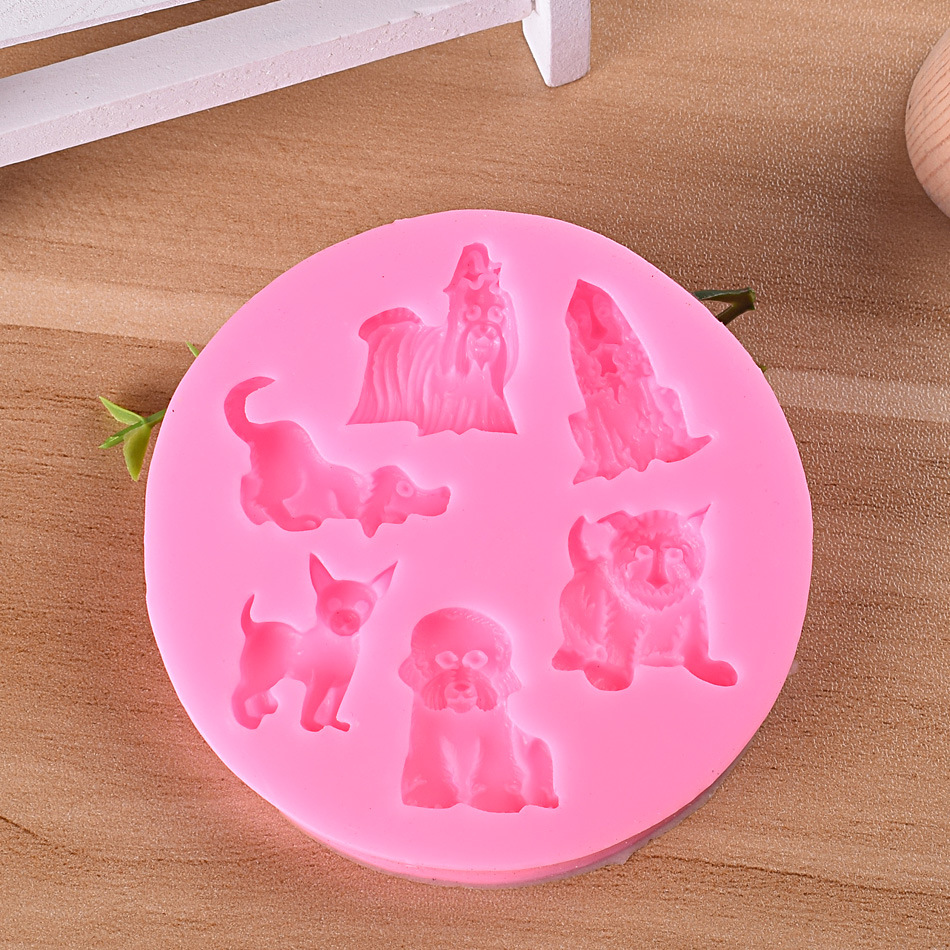 Dog Lion Tiger Bear Silicone Mold — photo 2