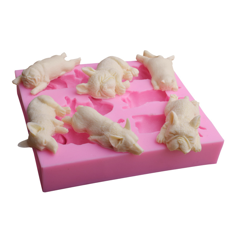Dog Lion Tiger Bear Silicone Mold — photo 3