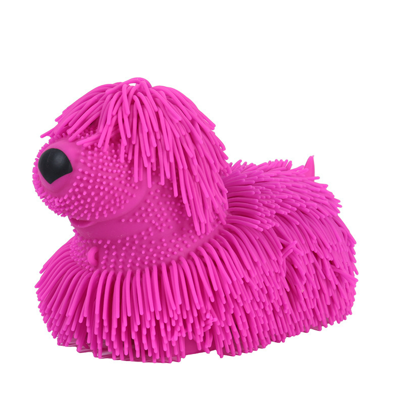 Jiggly Spiky Rubber Puppy Sensory Toy โ photo 4