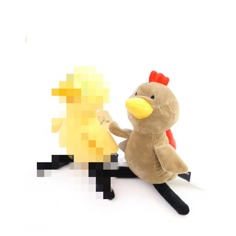 Puffin Duck Squeaky Dog Plush