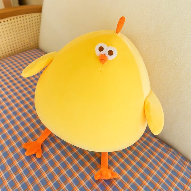 Derpy Round Chick Squish Plush — photo 3