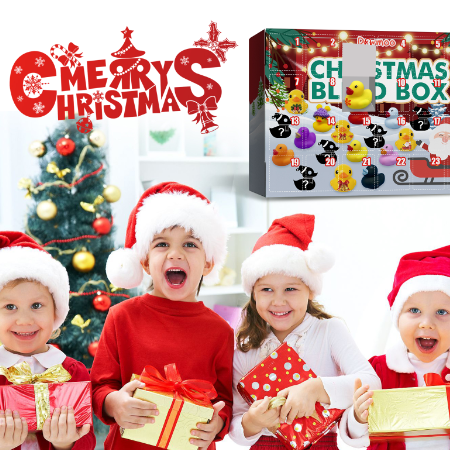 Christmas Rubber Duck Advent Squeeze Toy Set โ photo 4