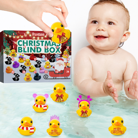 Christmas Rubber Duck Advent Squeeze Toy Set โ photo 5
