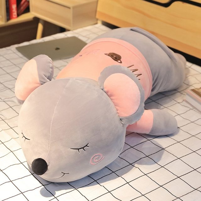 Sleepy Mouse Cuddle Pillow Plush โ photo 2