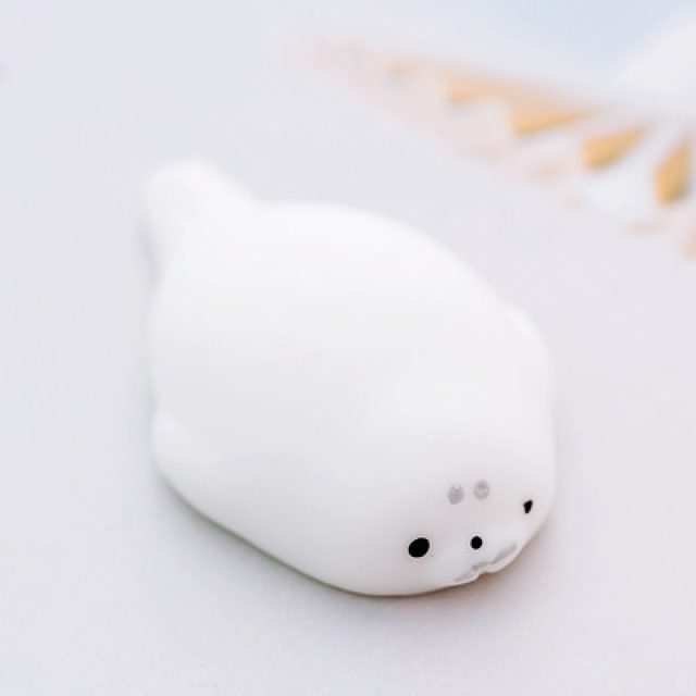 Squishy Baby Seal Mochi