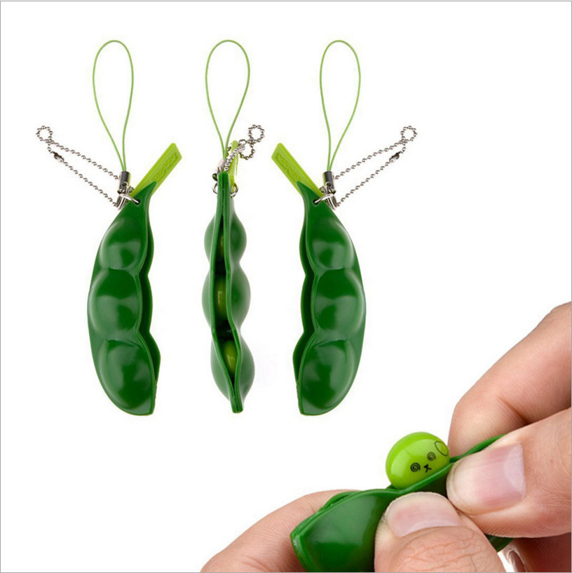 Pop-a-Pea Edamame Pod Keychain โ photo 2