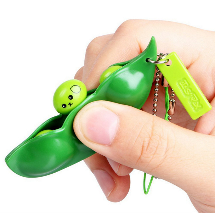 Pop-a-Pea Edamame Pod Keychain โ photo 3