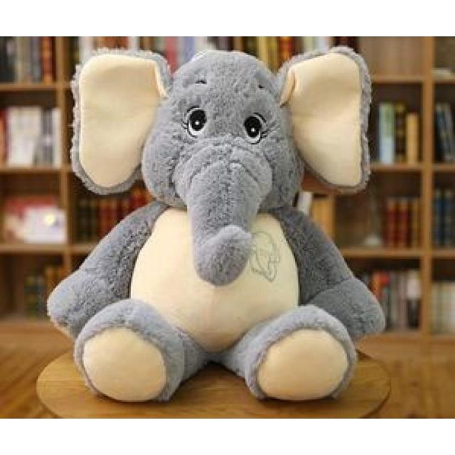 Floppy-Ear Sitting Elephant Plush โ photo 3