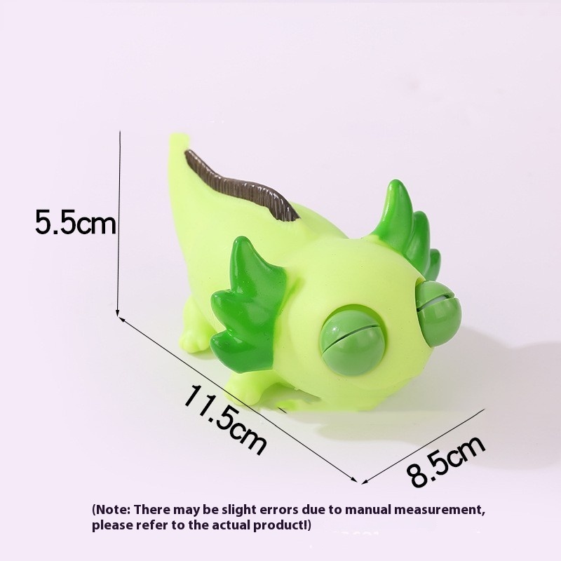 Bulging-Eye Axolotl Squeeze Toy