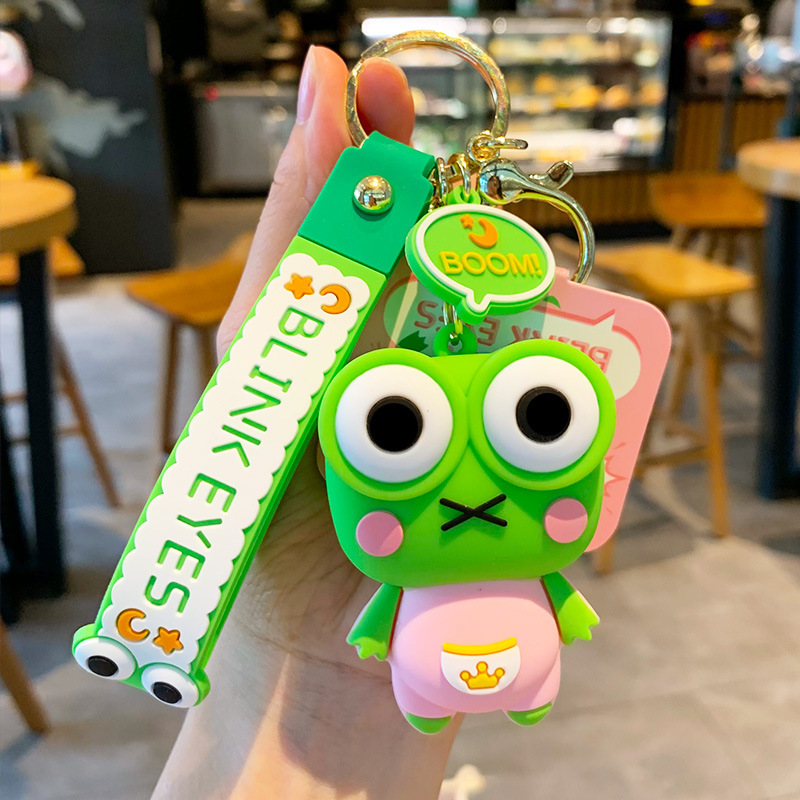 Big-Eyed Frog Bag Charm Keychain โ photo 2