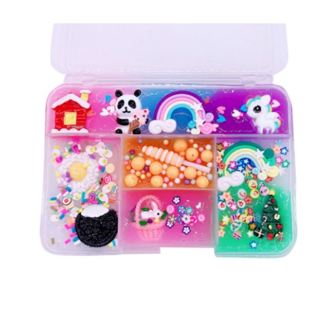Candy Cottage 5-Grid Slime Gift Box