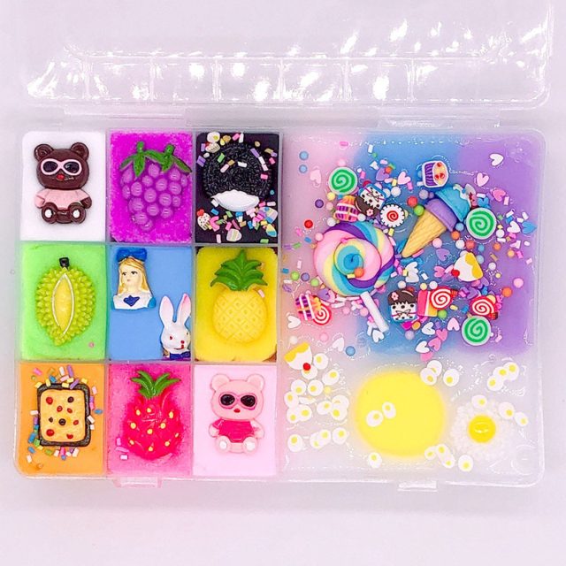 Deluxe 10-Grid Dessert Slime Gift Box