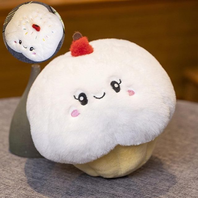 Cherry-Topped Cake Plush