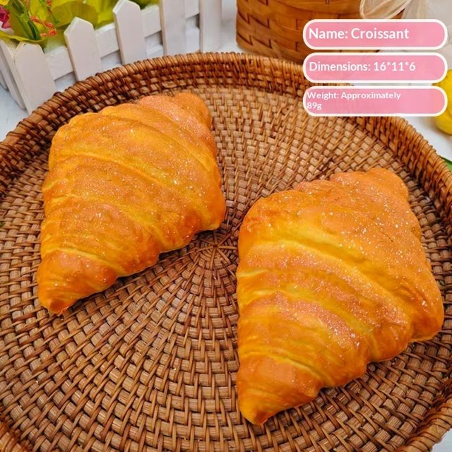Golden Croissant Squishy