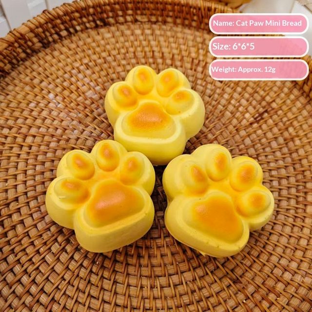 Cat Paw Bun Squishy