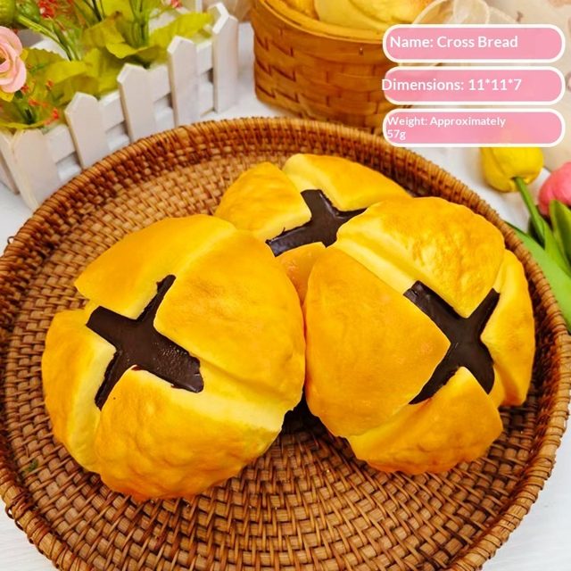 Choco Cross Bun Squishy