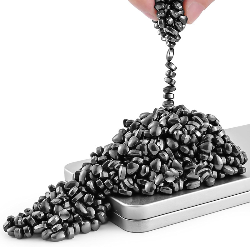 Magnetic Ferrite Beads in Tin - Polished Fidget Stones โ photo 5
