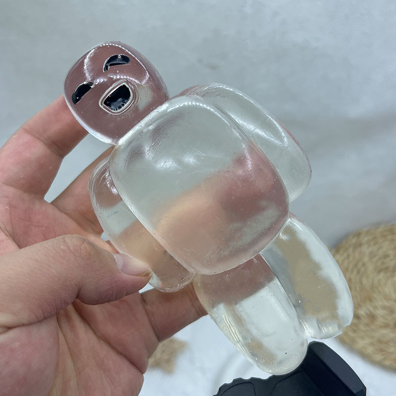 Clear Jelly Man Stretch Squishy โ photo 2