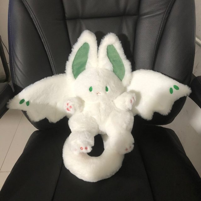 Winged Bunny Dragon Plush