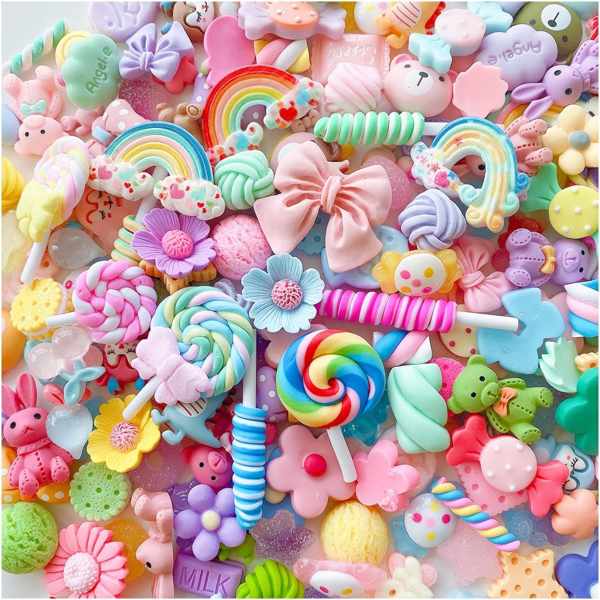DIY Faux Cream Resin Food Charms
