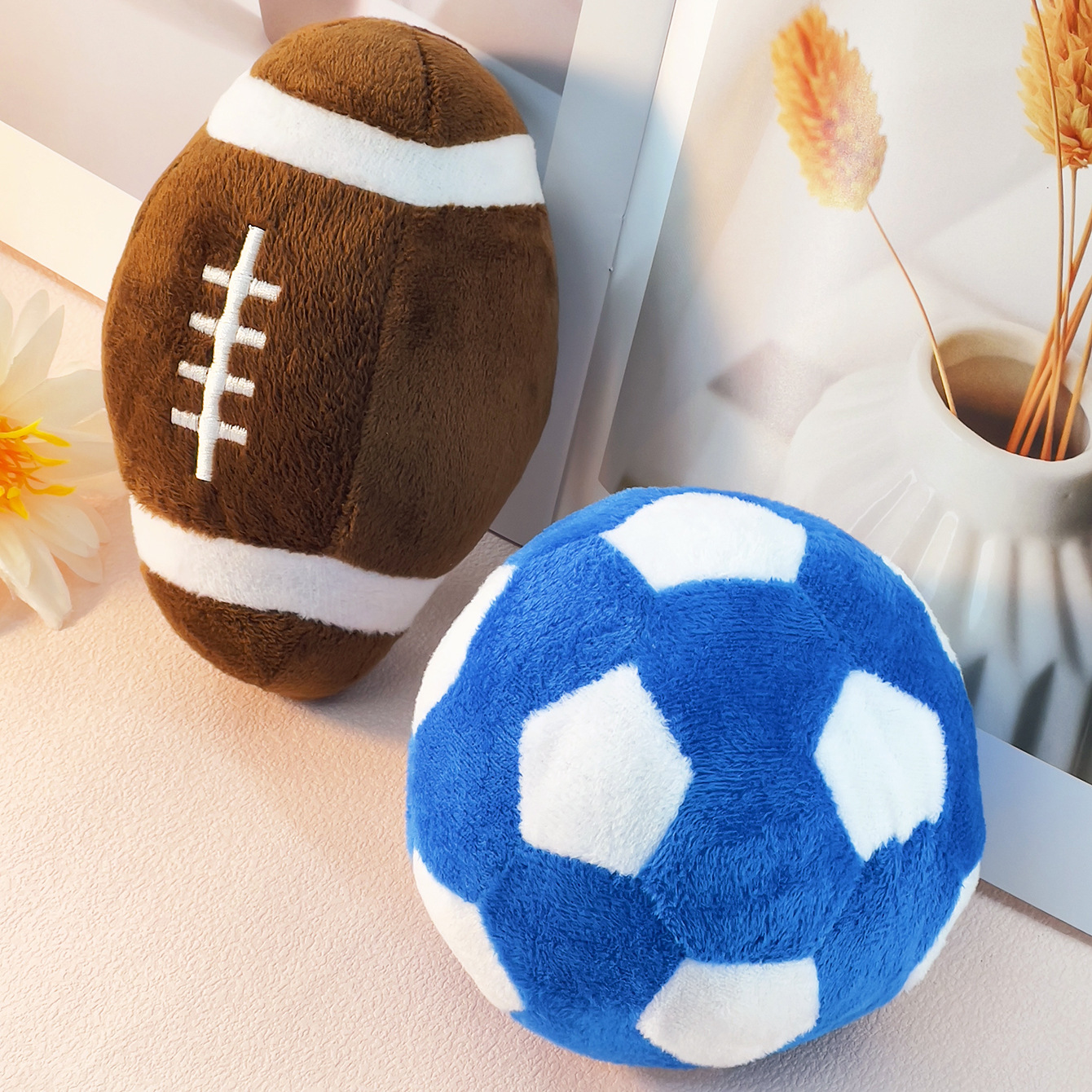 Football-Shaped Puppy Training Dog Toy — photo 3