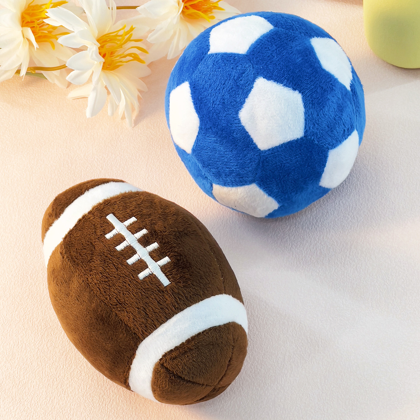 Football-Shaped Puppy Training Dog Toy — photo 2
