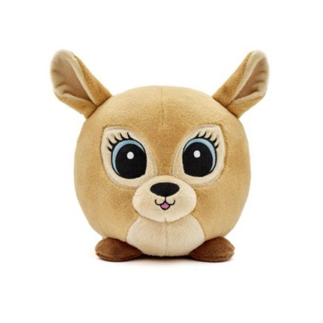Big-Eyed Round Deer Ball Plush