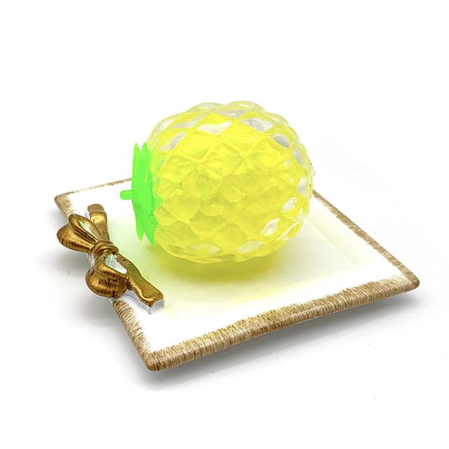 Pineapple Water-Bead Squeeze Ball