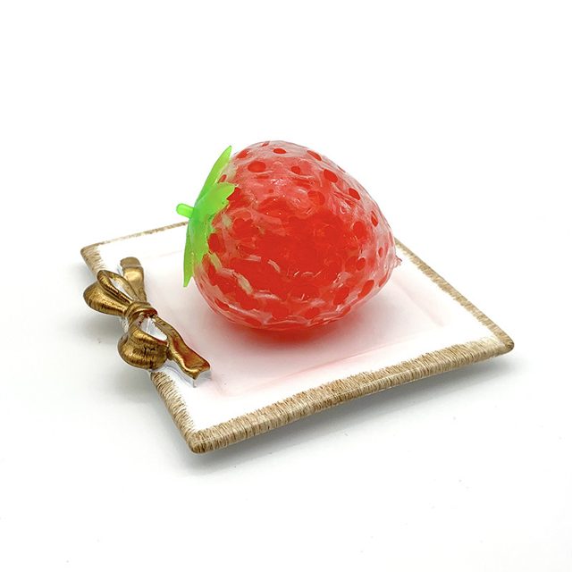 Strawberry Water-Bead Squeeze Ball