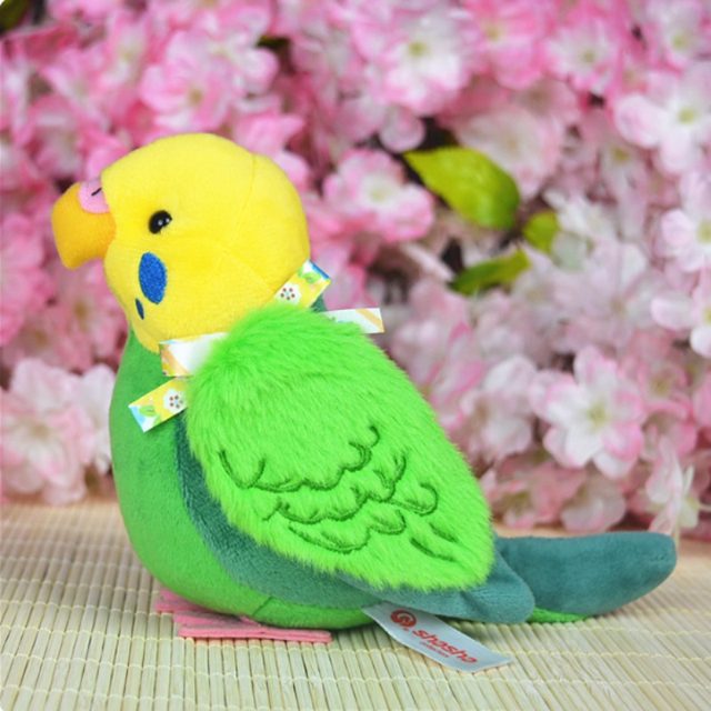 Little Cockatiel Bird Plush With Bow โ photo 3