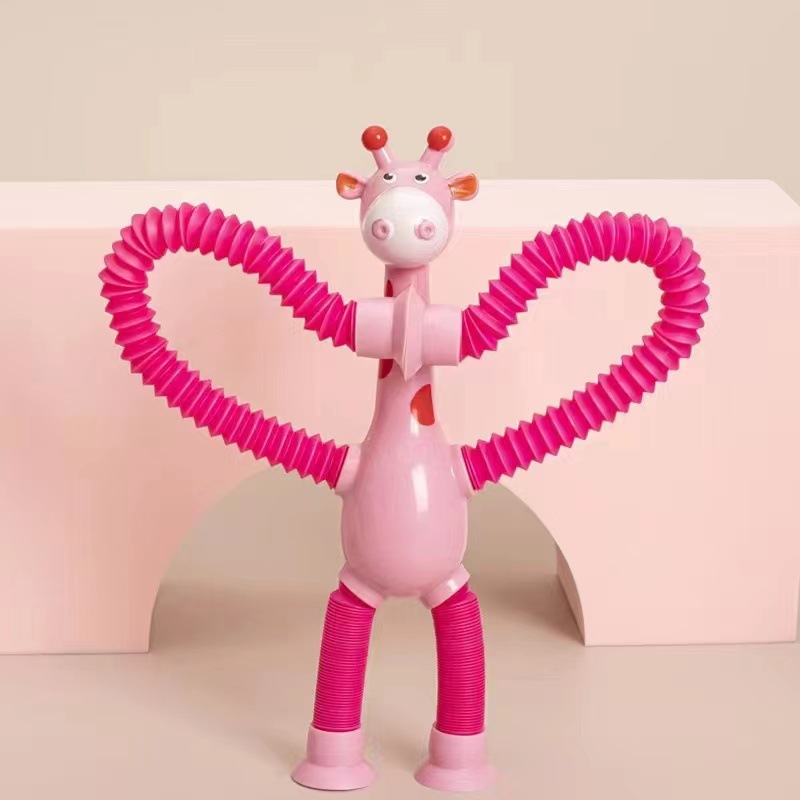 Giraffe Pop-Tube Stretch Sensory Toy โ photo 4