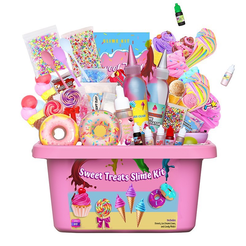 Sweet Treats Slime Kit with Donut & Cone Molds