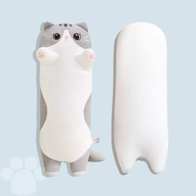 Long Sleepy Cat Hug Pillow Plush โ photo 2