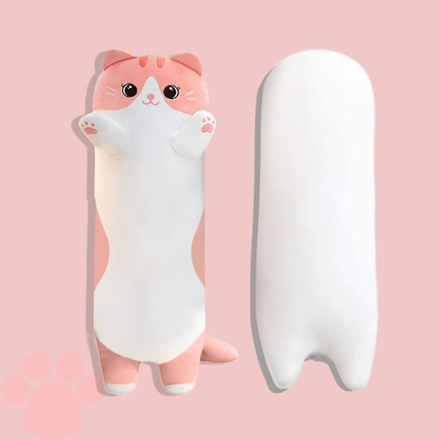 Long Sleepy Cat Hug Pillow Plush โ photo 5