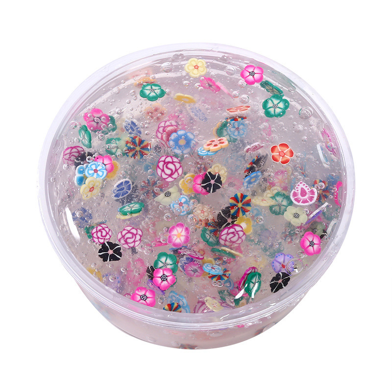 Clear Fruit Slice Crystal Slime — photo 2