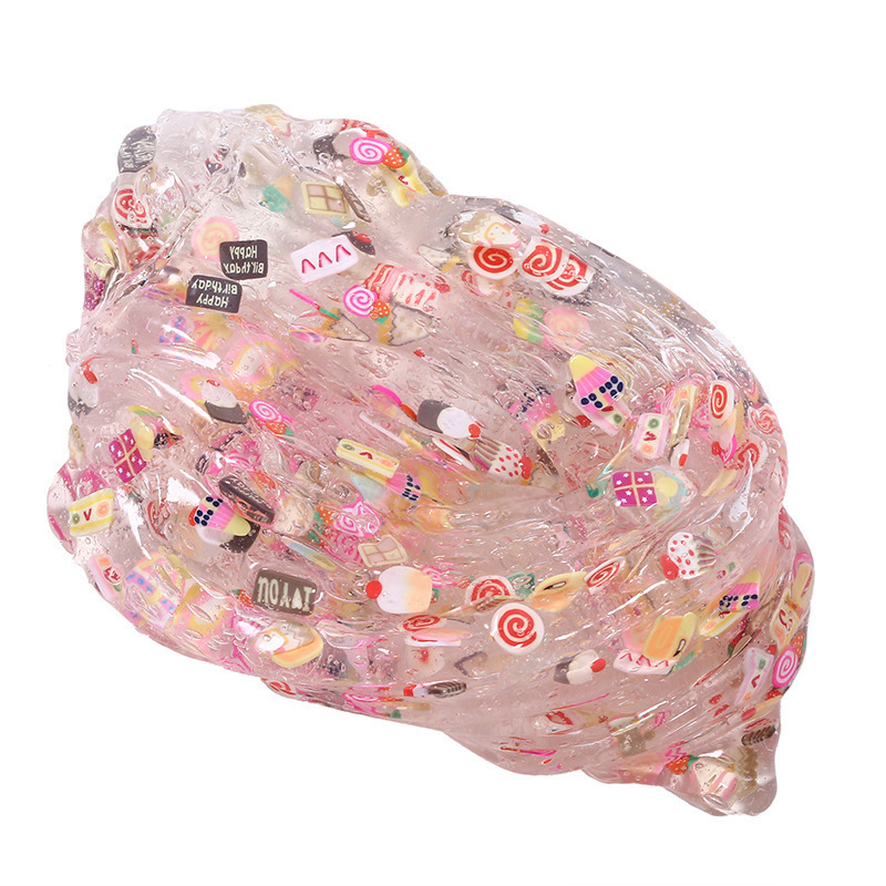 Clear Fruit Slice Crystal Slime — photo 4