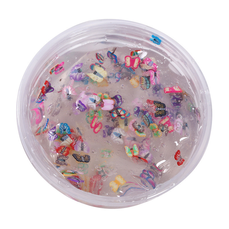 Clear Fruit Slice Crystal Slime — photo 5