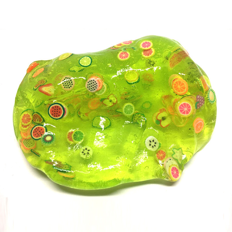 Clear Fruit Slice Crystal Slime — photo 6