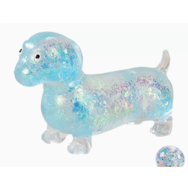 Glitter-Filled Dachshund Squishy โ photo 2