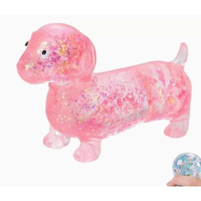 Glitter-Filled Dachshund Squishy โ photo 3