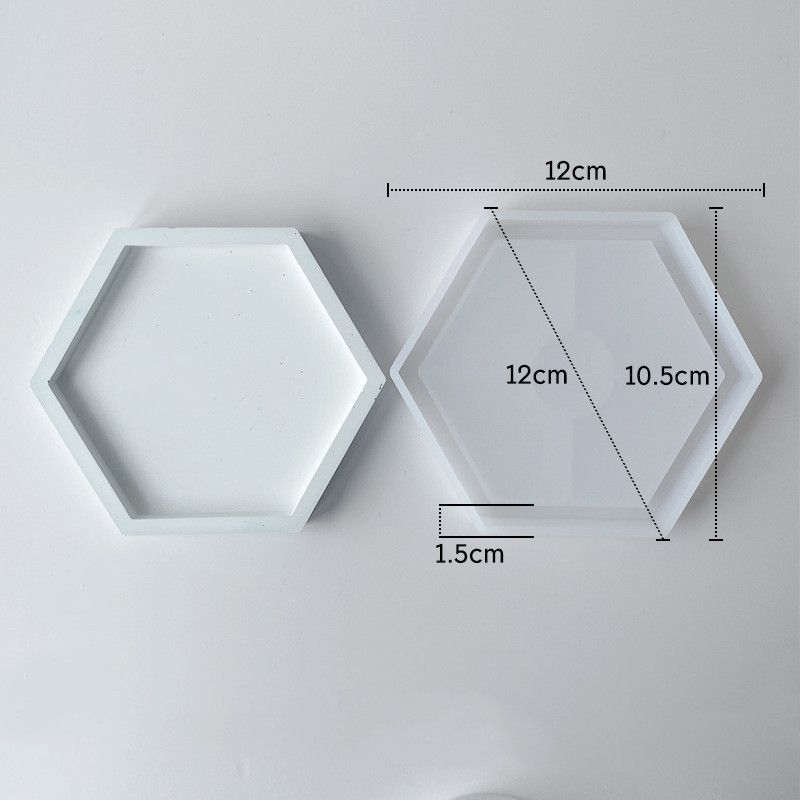 Round Coaster Silicone Resin Mold Set โ photo 2