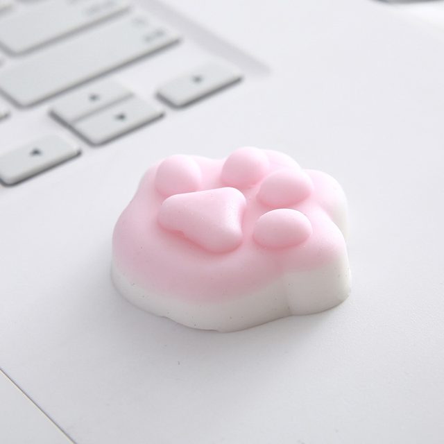 Pink Cat Paw Mochi Squishy