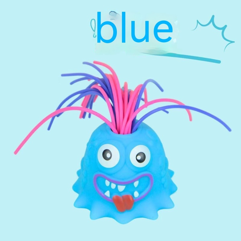 Screaming Hair-Pulling Monster Squeeze Toy — photo 2