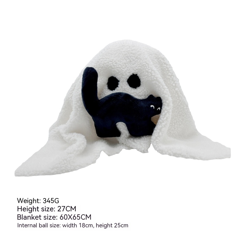 Ghost Hooded Blanket Plush โ photo 4