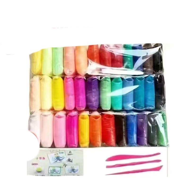 12-Color Soft Modeling Clay Set with Tools โ photo 3