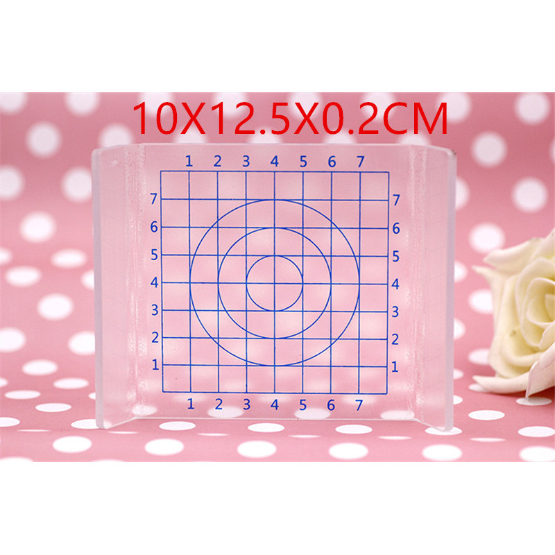 Clear Acrylic Clay Rolling Mat with Guides โ photo 2